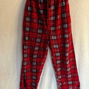 Red Plaid Lounge Pants